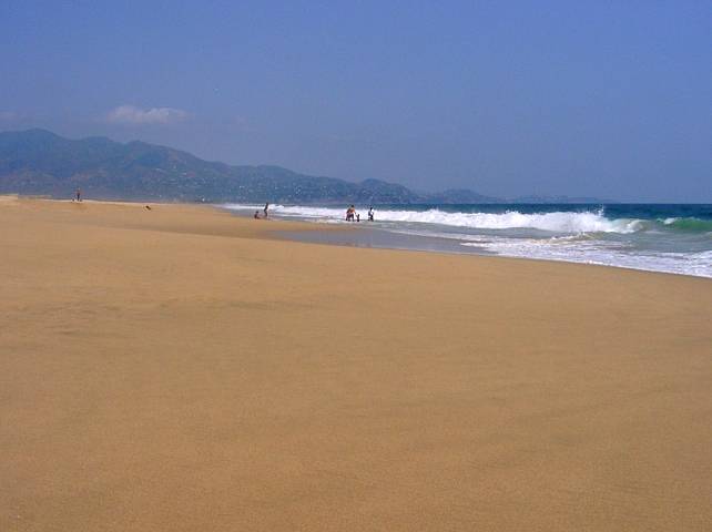 Beach bei Acapulco, Mexico