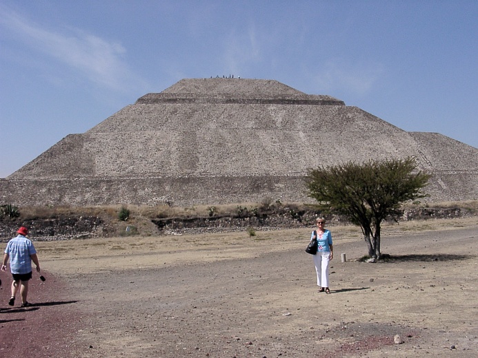 Sonnenpyramide Teotihuacan