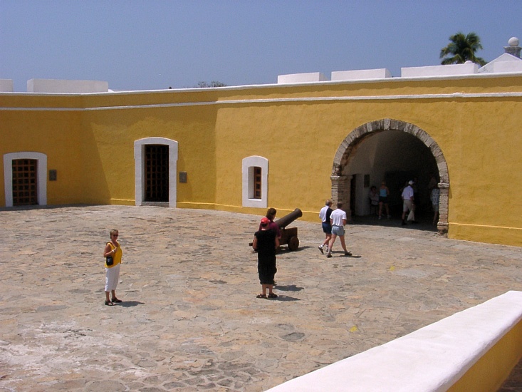 Innenhof der Festung