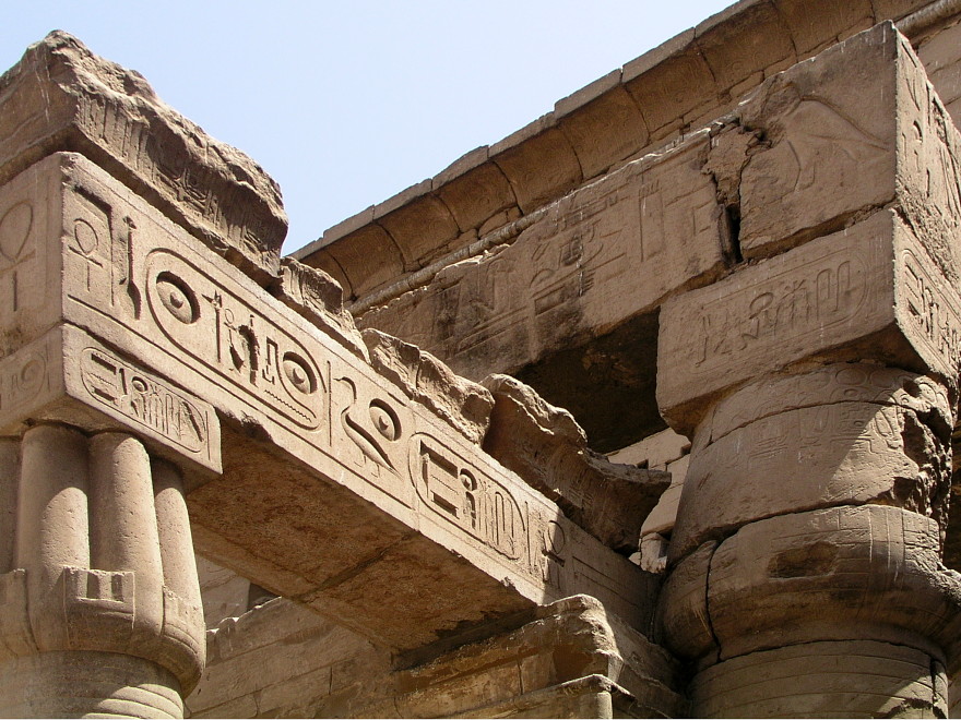 Luxor Tempeldach