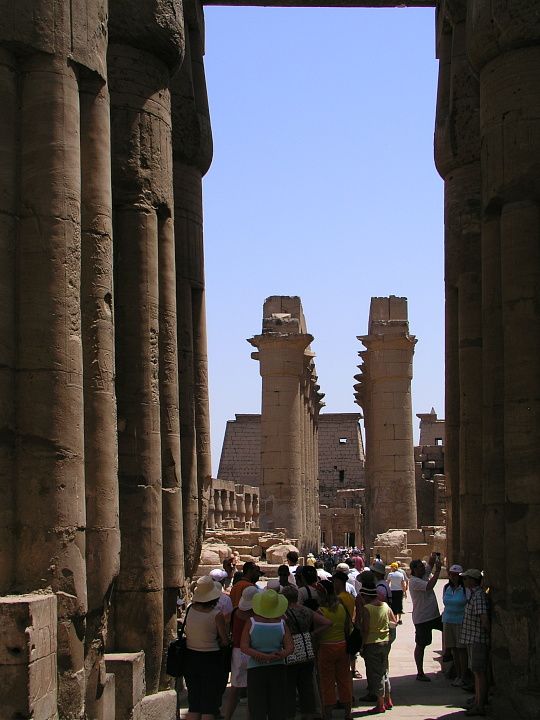 Säulen in Luxor