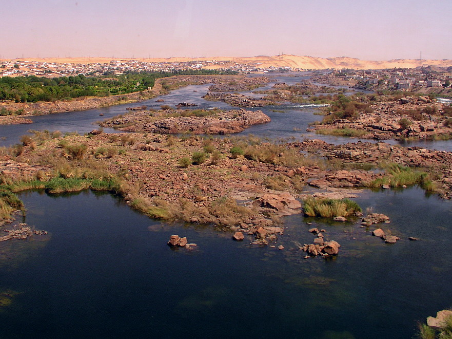 Der 1. Nil-Katarakt bei Assuan