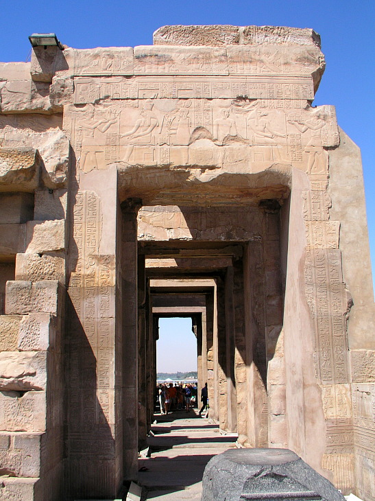 Tempel Kom Ombo, Nil
