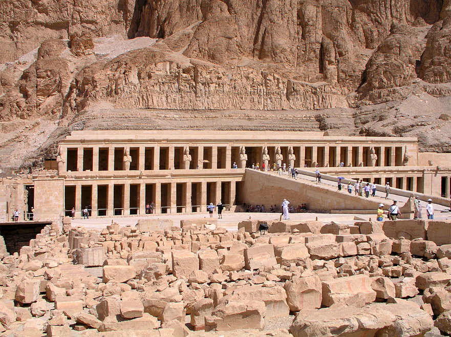 Deir el-Bahari, Nekropole bei Luxor
