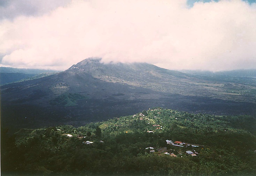 Die Dörfer am Mount Batur