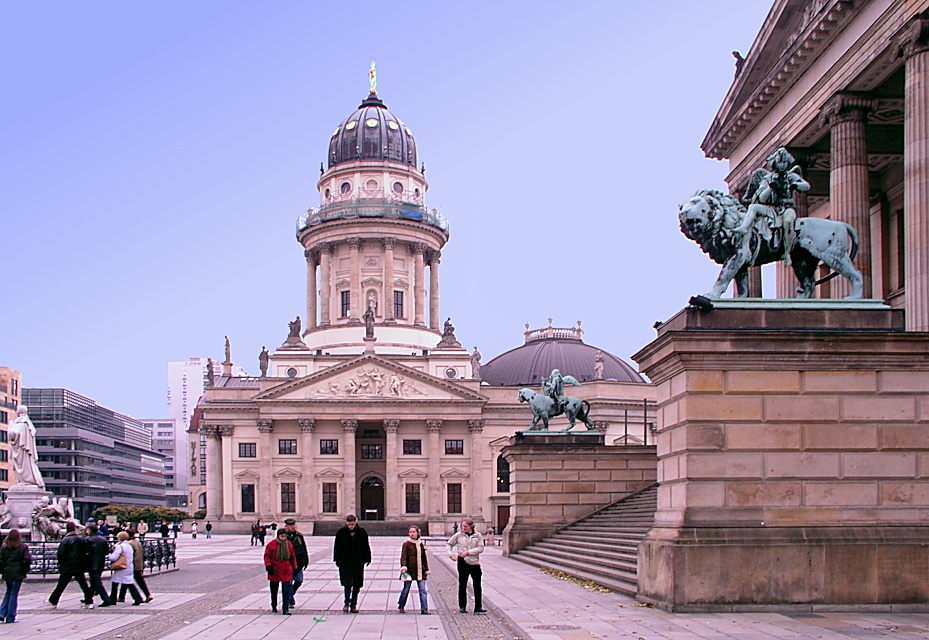 Berlin, Deutscher Dom und Konzerthaus