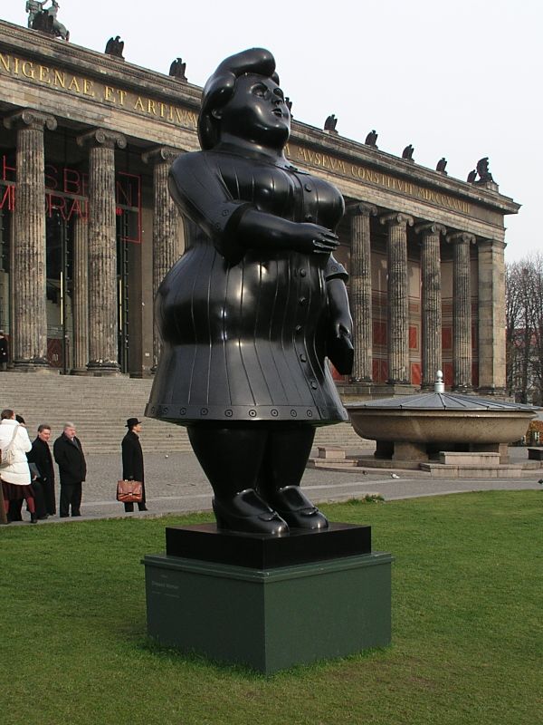 Fernando Botero: Dressed Woman