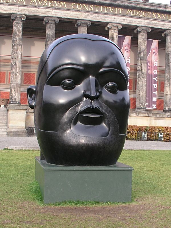Botero: Escultura Head 1999