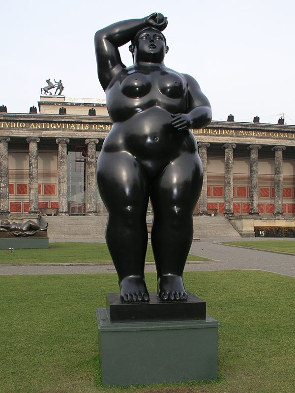 Fernando Botero: Skulptur Eve, 2003