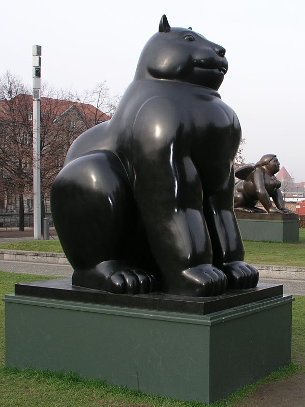 Botero: Cat, 1999