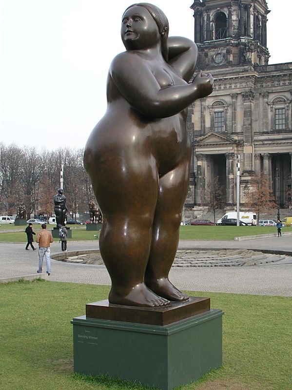 F. Botero: Standing Woman, 2006