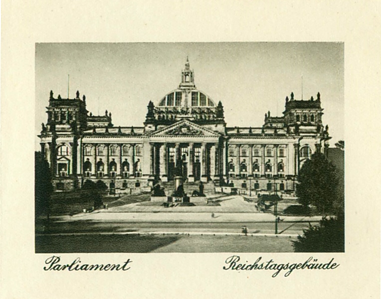 Berlin: Reichstag um 1905