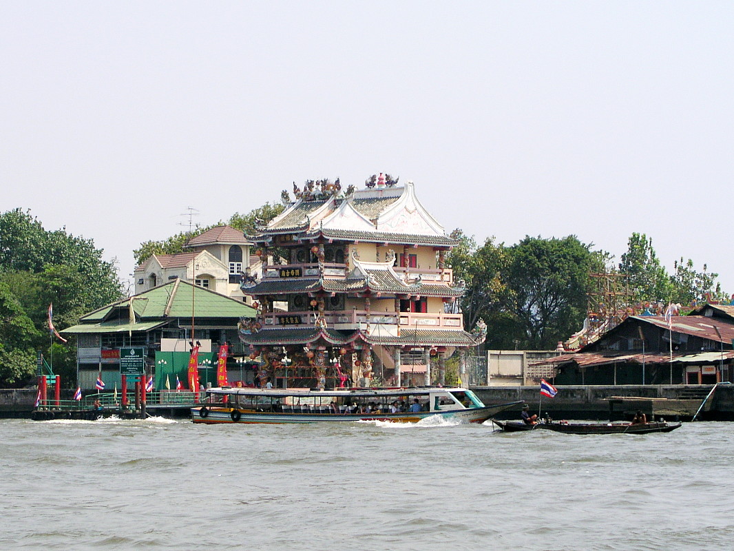Chinesisches Haus am Chao Phraya