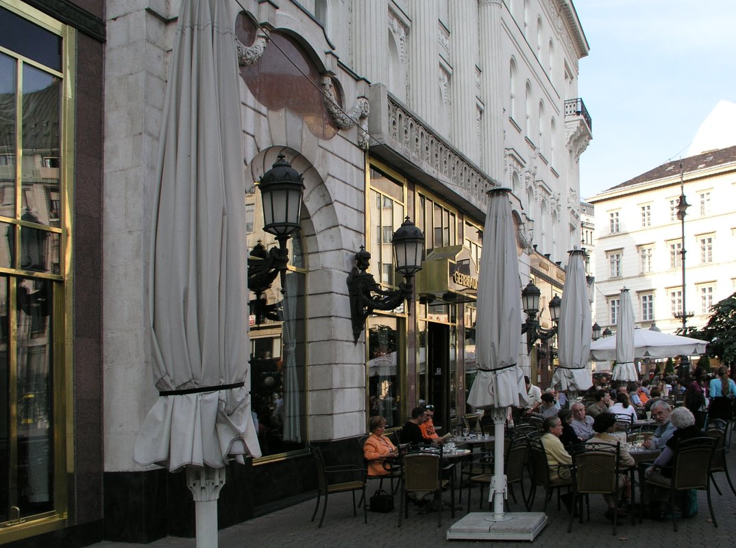 , Kaffeehaus Gerbeaud, Vörösmarty Platz