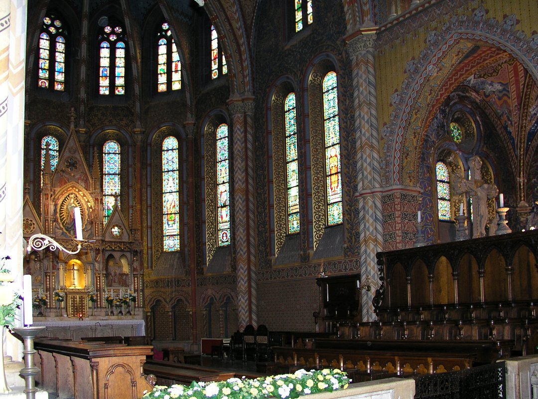 In der Matthiaskirche Budapest