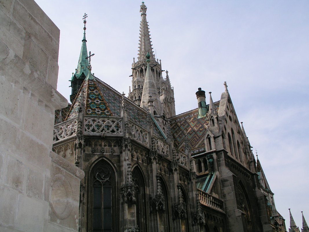 Matthiaskirche Budapest - Außenansicht
