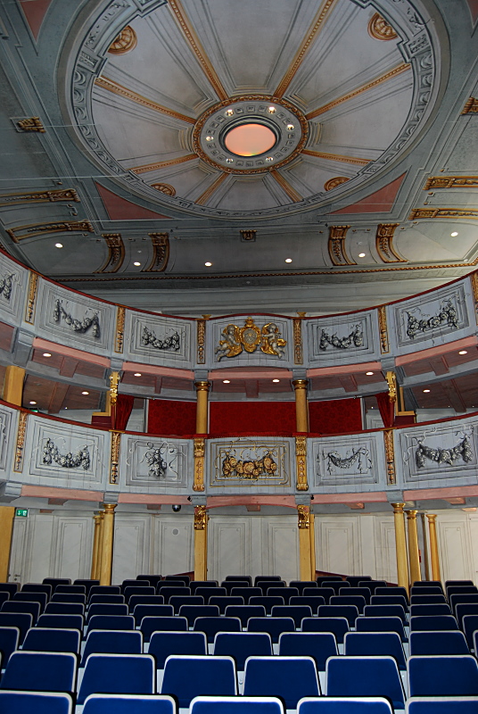 Schloss Celle: Im Theatersaal