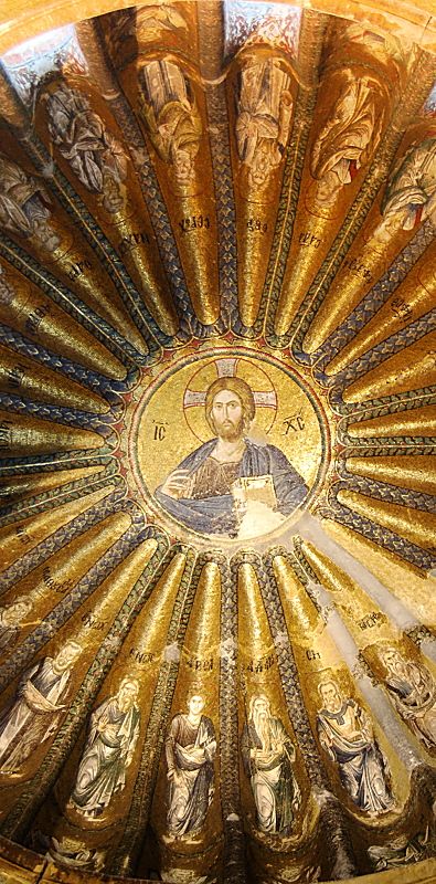 Chora-Kirche: Mosaik unter der Südkuppel