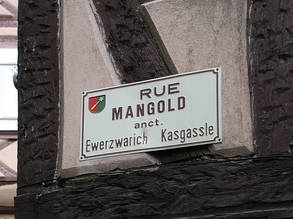 Rue Mangold, Colmar