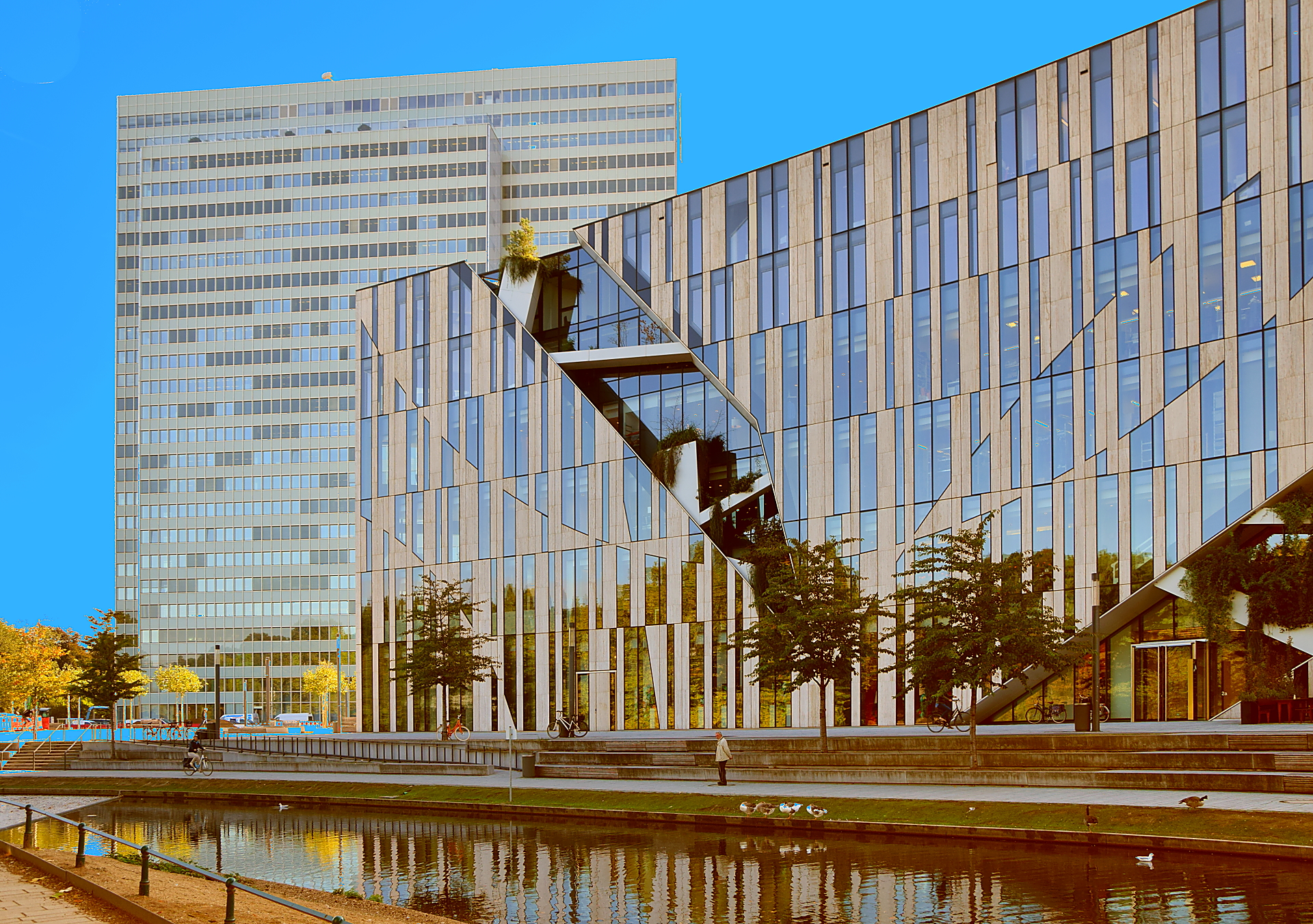Düsseldorfs moderne Architektur