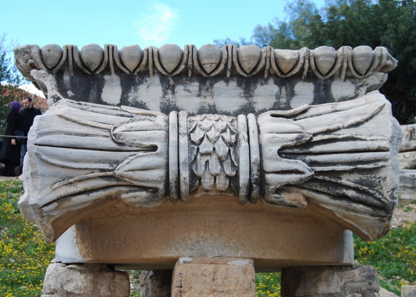 Säulenbasis in Didyma