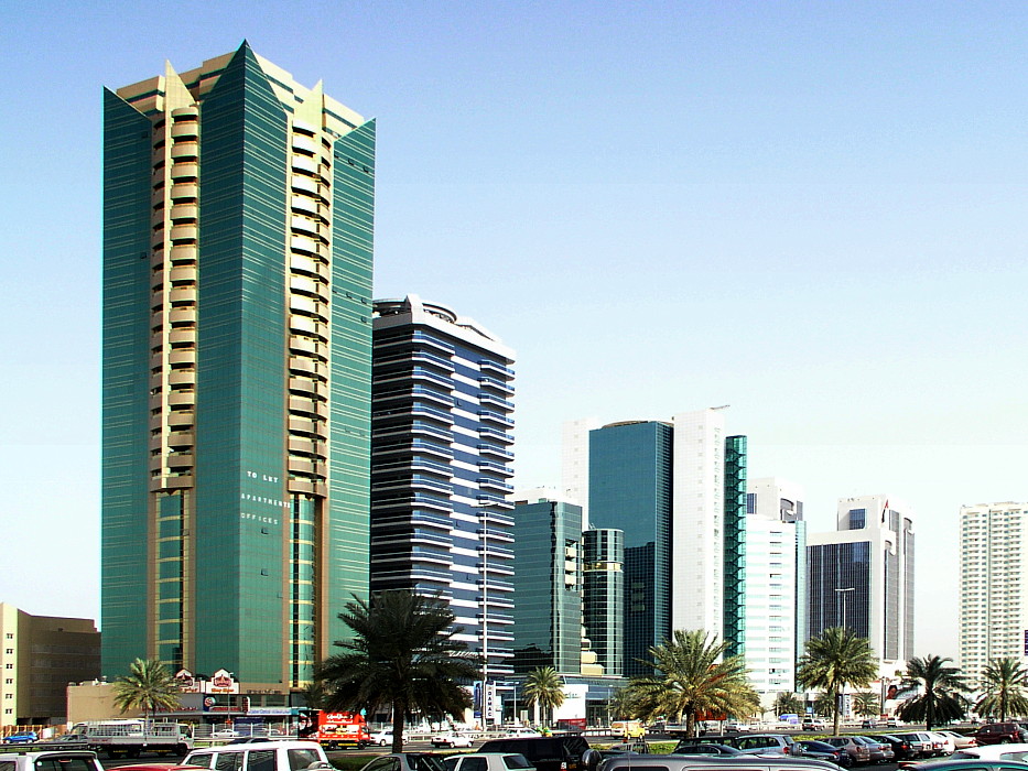 Dubai 2004: am World Trade Center