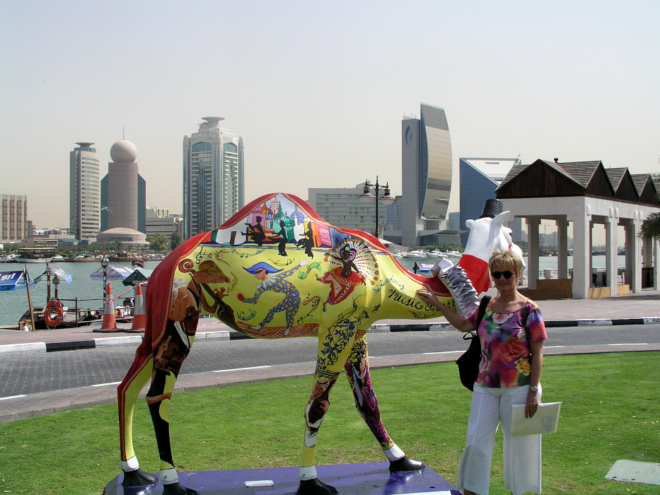 Kunstobjekt Camel in Dubai