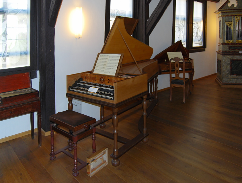 Instrumente im Bach-Museum Eisenachs