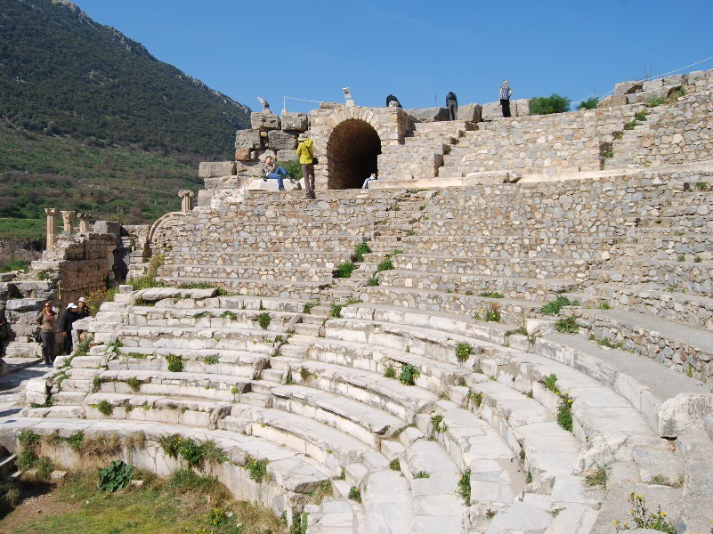 Das Odeon (Theater) von Efes