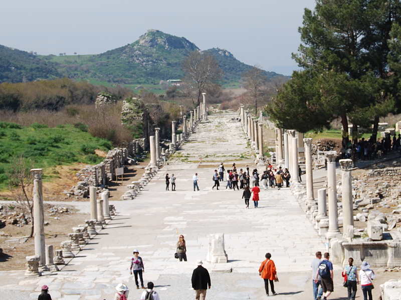 Arkadiane (Hafenstraße) von Ephesos