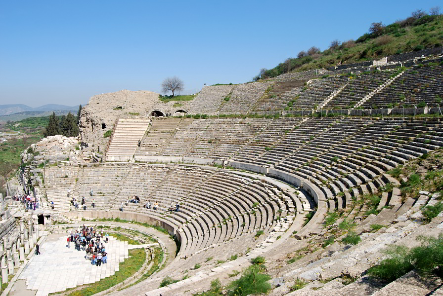 Das Theater von Ephesos