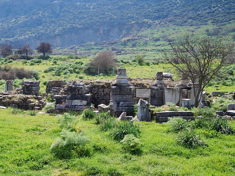 Grab des Apostels Lukas in Ephesos
