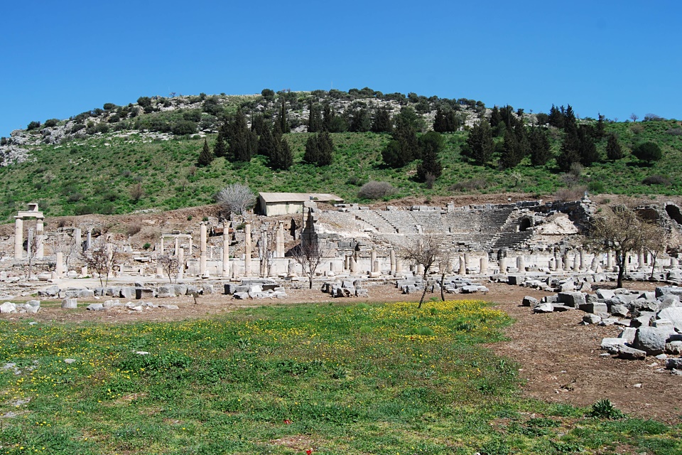 Das kleine Theater von Ephesos, das Odeon