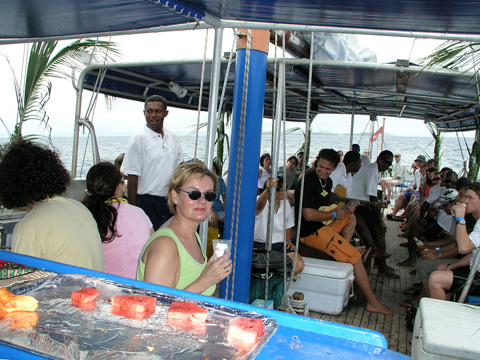 Fidschi Inseln: Segelschiff Seaspray