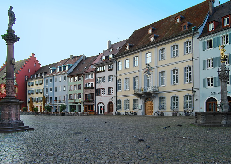 Südseite des Münsterplatzes