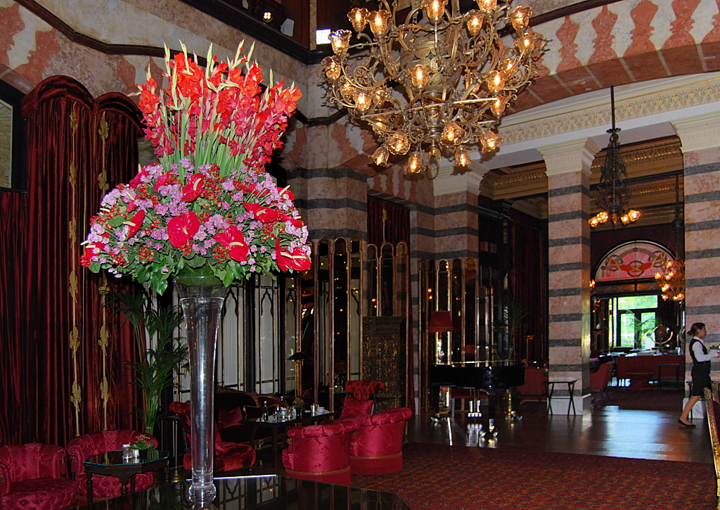 Aufenthaltsbereich des Pera Palas Hotels Istanbul