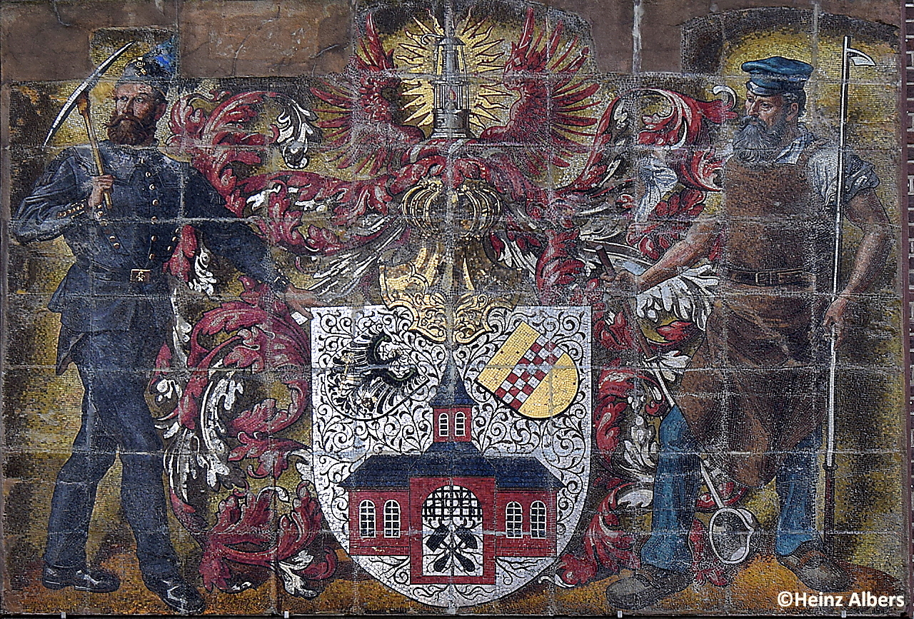 Das alte Wappen der Stadt Gelsenkirchen