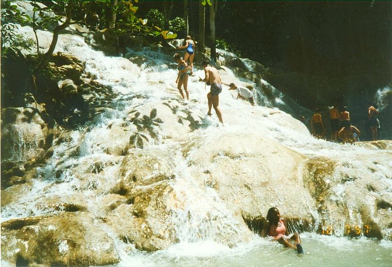Dunns River Fälle auf Jamaica