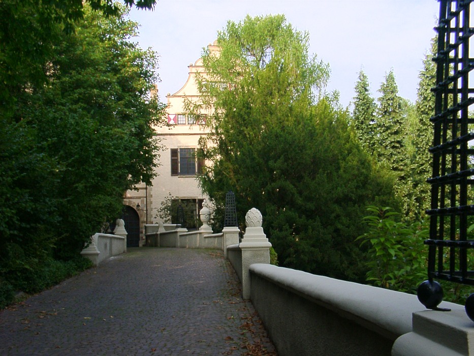 Zugang zum Schloss Landsberg