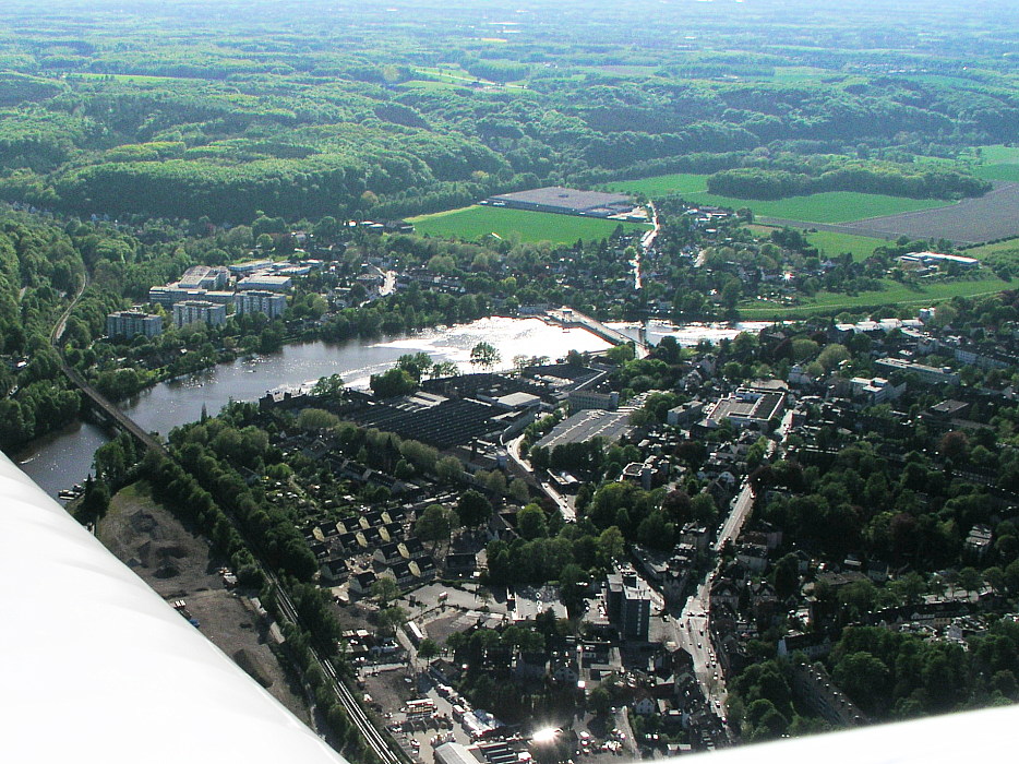 Luftbild von Kettwig