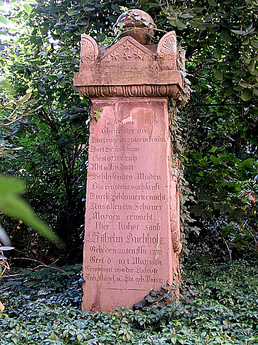 Gedenkstein an der Peterskirche Kettwig