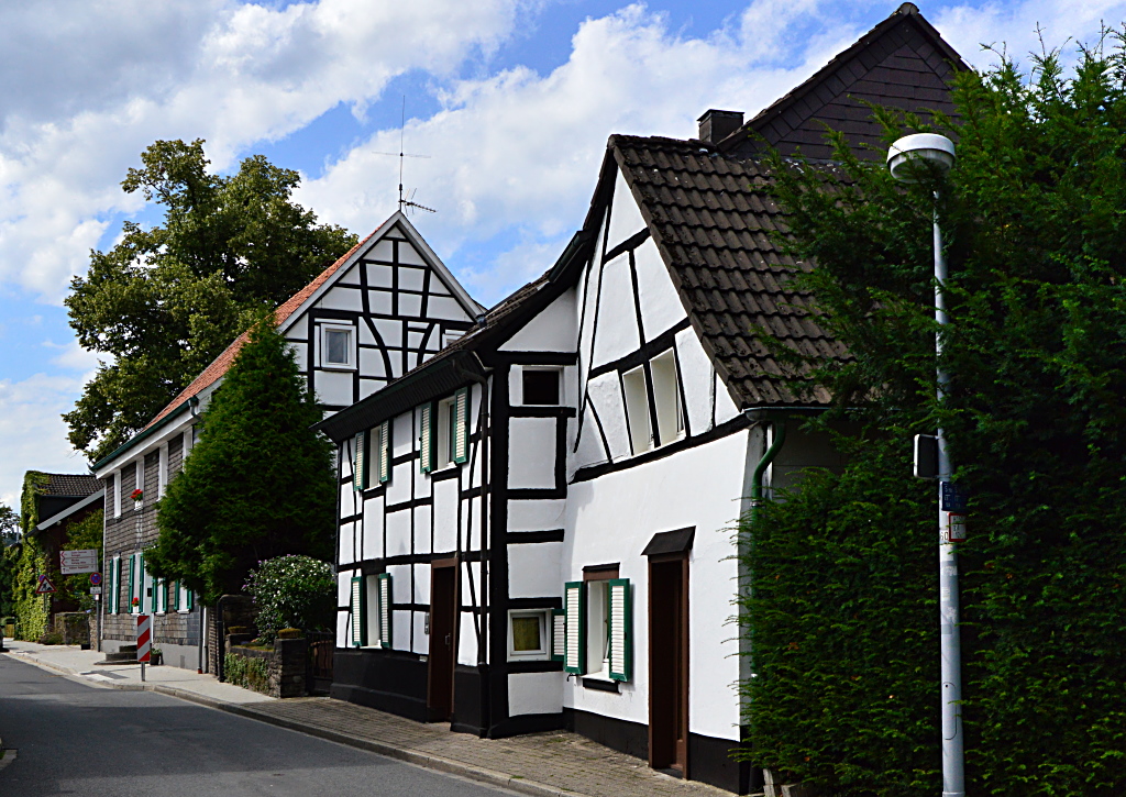 Fachwerkhäuser an der Landsberger Str. in Kettwig