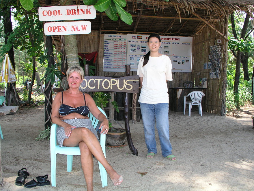 2004 - Octopus-Bar, Khao Lak
