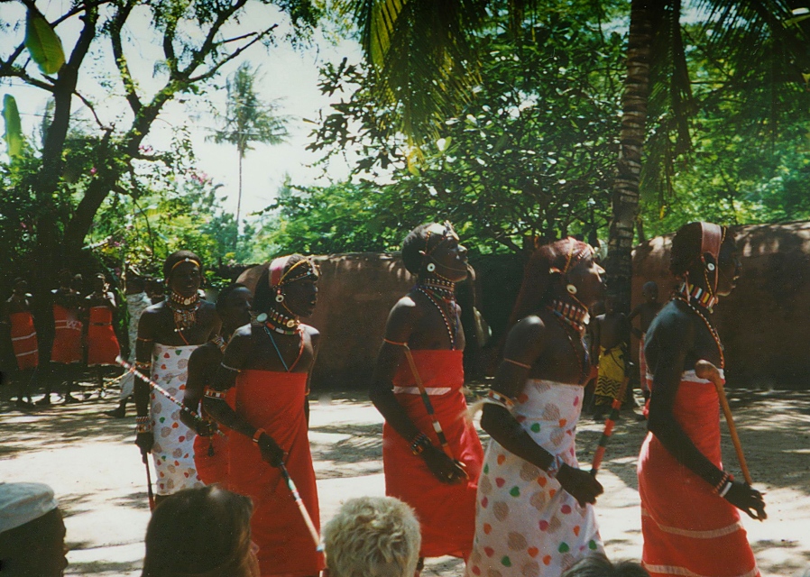 Tanz der Massai, Kenia 1994