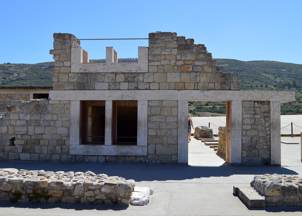 Knossos: Rekonstruierte Teile