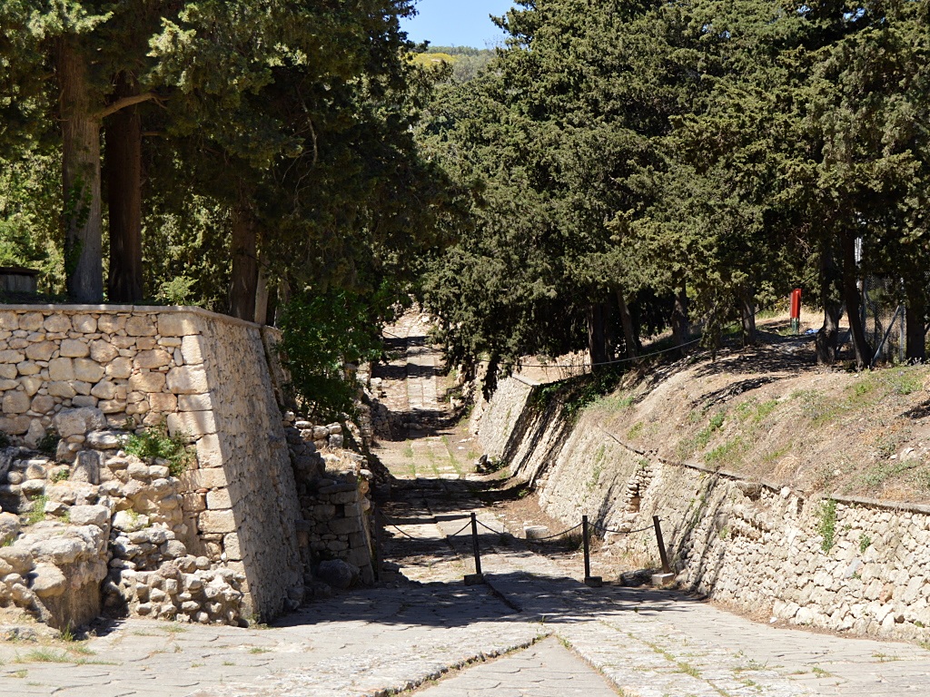 Der Prozessionsweg von Knossos