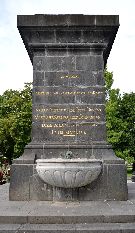 Der Kastorbrunnen in Koblenz
