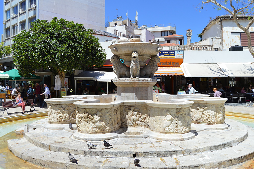 Morosini Brunnen (Löwenbrunnen) von Heraklion