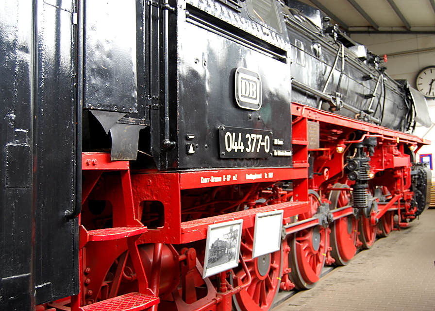 Lok 044 im Eisenbahnmuseum Bochum-Dahlhausen