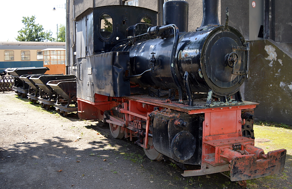 Schmalspurlok im Eisenbahnmuseum Dahlhausen